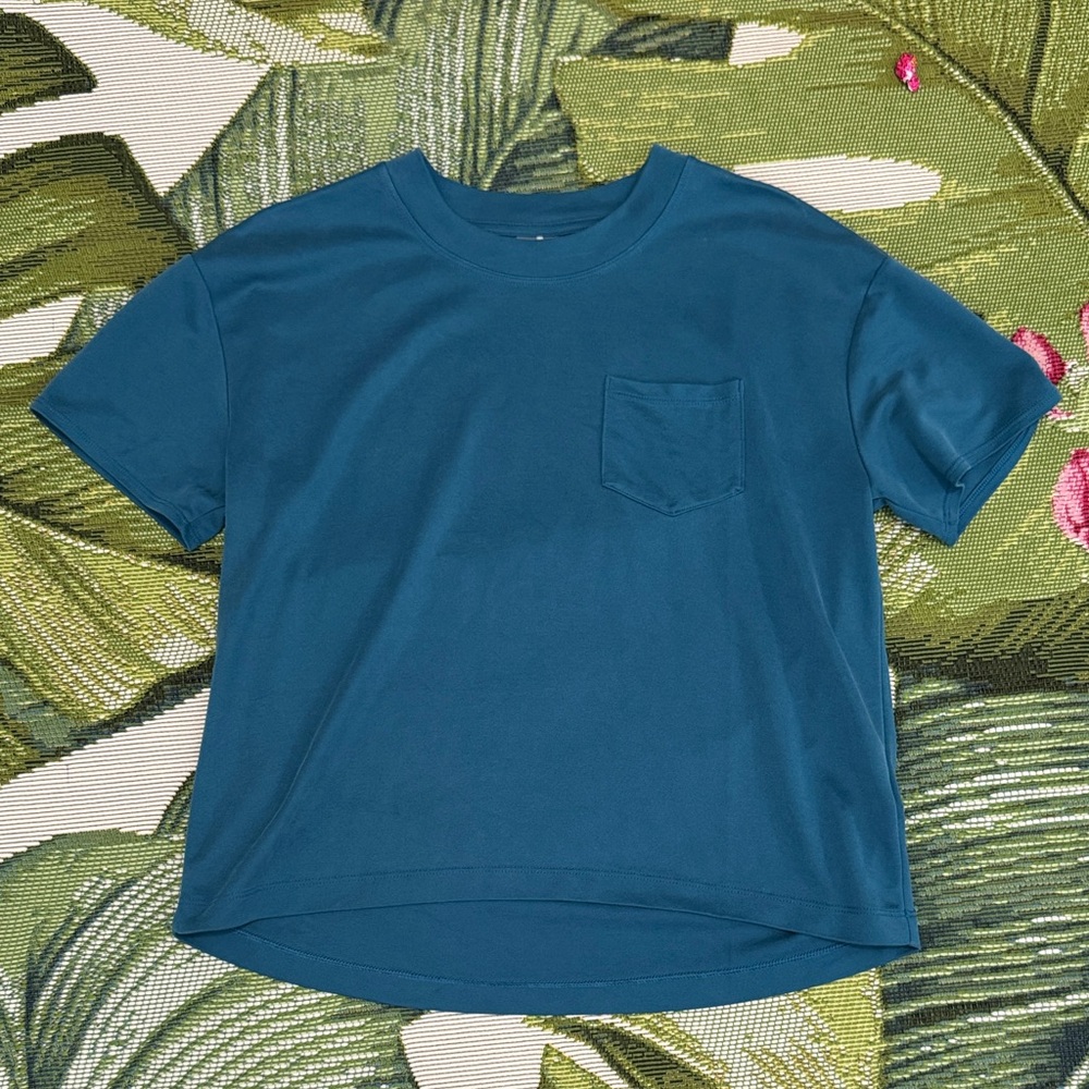 CALIA Teal Short Sleeve Tee Sz S